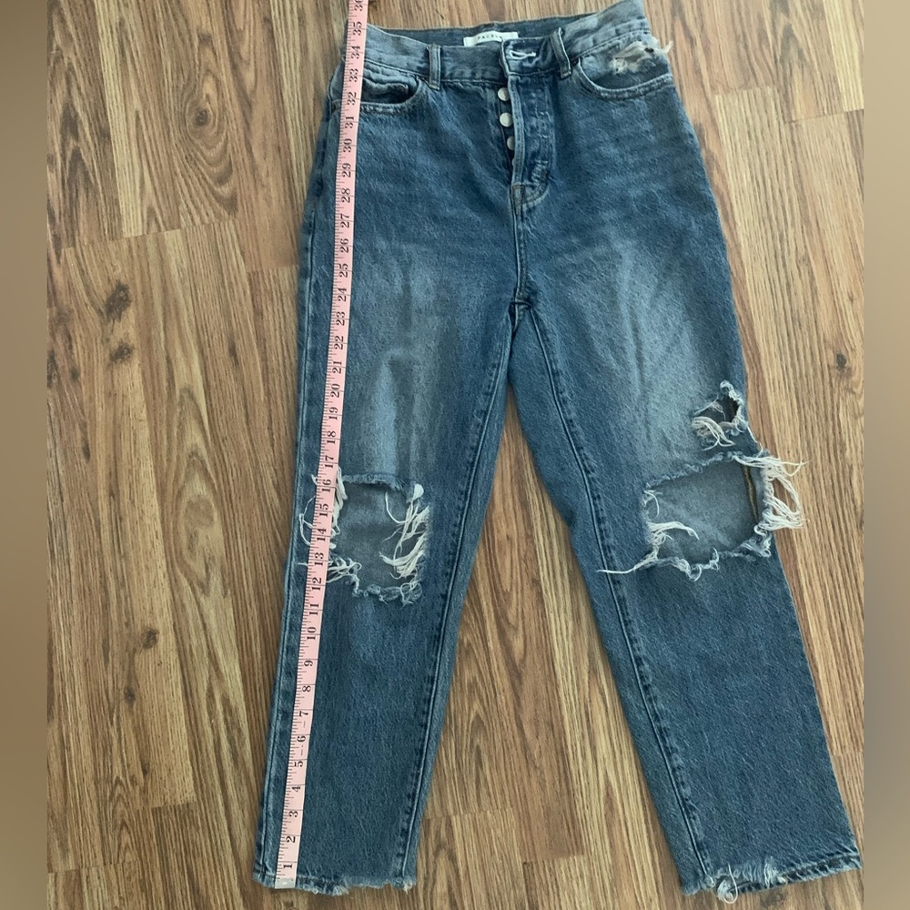 PACSUN High Waist Distressed Jeans